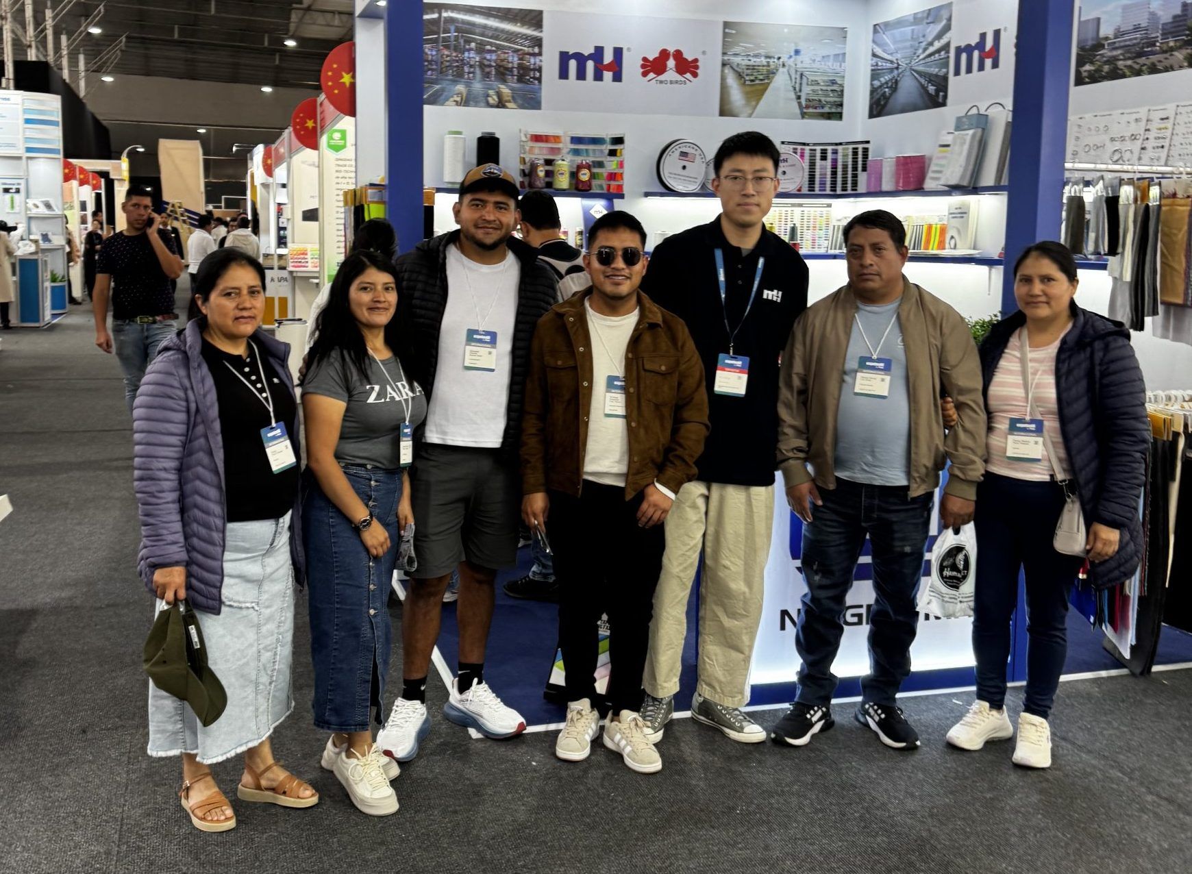 萌恒亮相2025秘魯利馬紡織工業展覽會