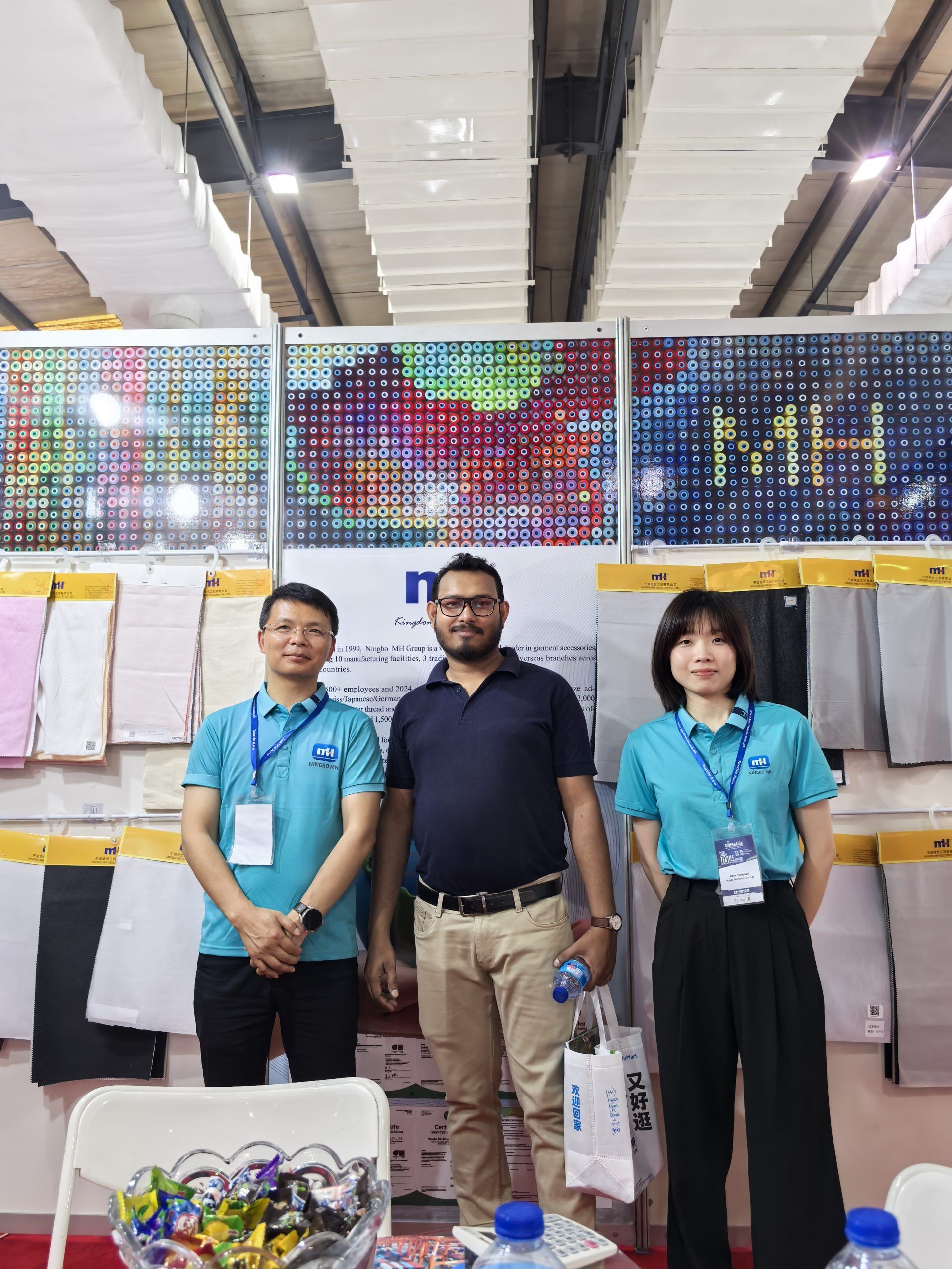 專業展風采 匠心拓市場 | 萌恒參加巴基斯坦紡織展會