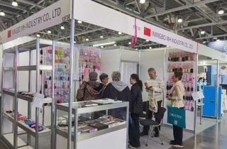 萌恒參加俄羅斯國際美容美發展覽會